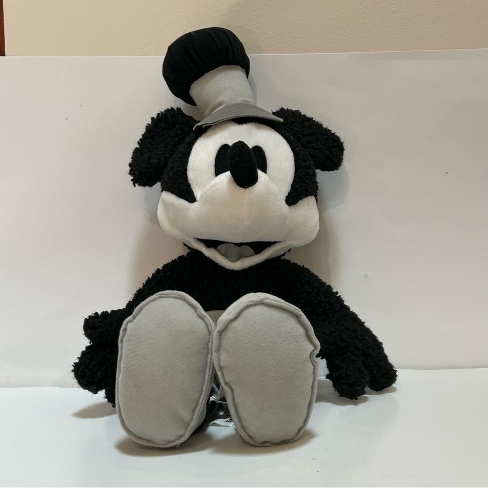 Disney Celebrate Mickey 75 Years of Fun Steamboat Willie Plush